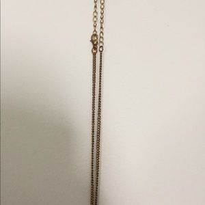 Gold chain choker